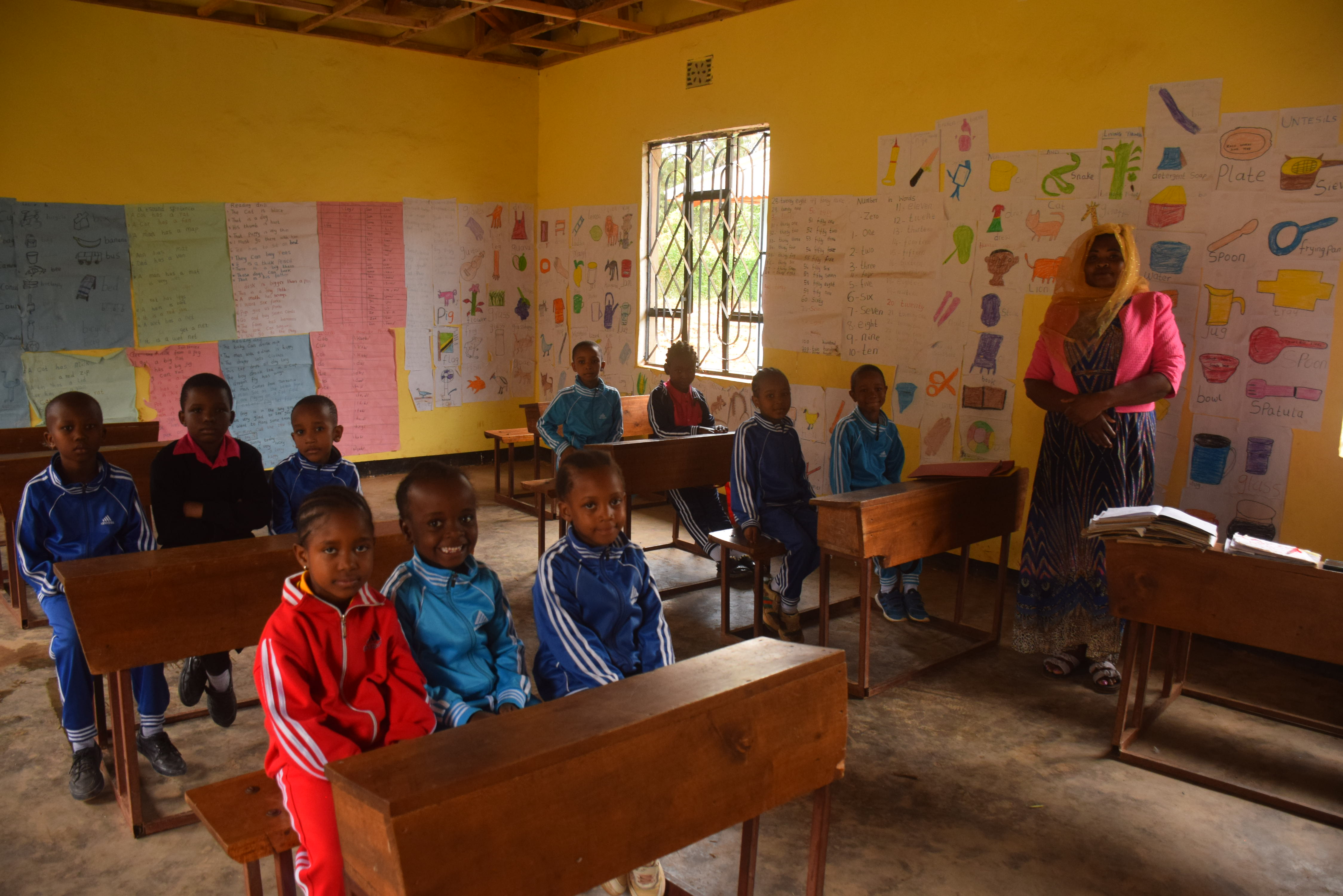 SIGI Foundation School  Students In The Class